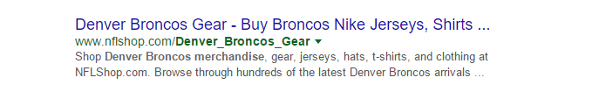 Denver Broncos Gear